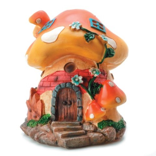 Darice Yard and Garden Miniature Large Mushroom House