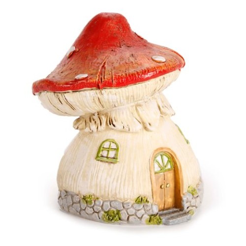 Darice Yard and Garden Minis - Mushroom House - 4 x 4.75 inches -