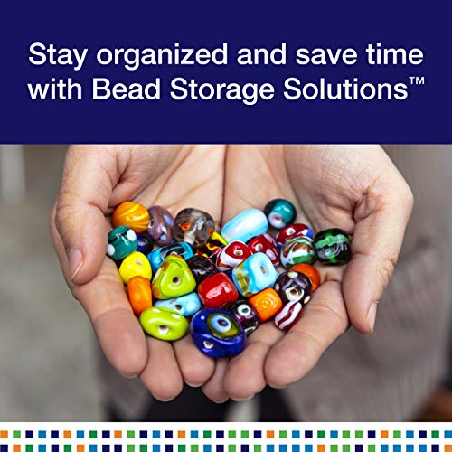 Elizabeth Ward Bead Storage Solutions Clear Plastic Storage Contai...