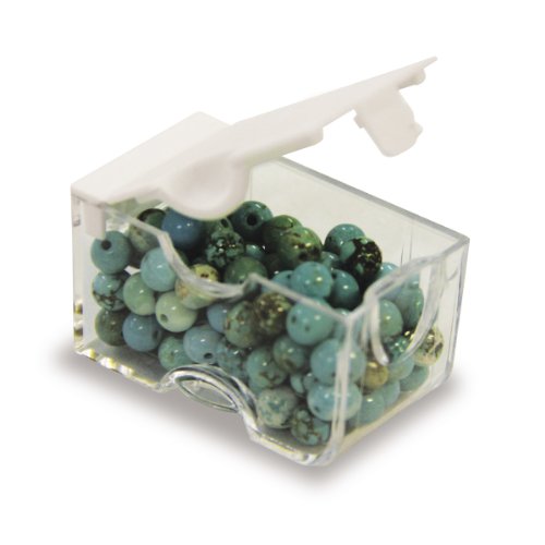 Elizabeth Ward Bead Storage Solutions Clear Plastic Storage Contai...