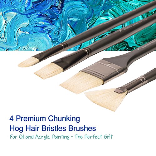 Artist Paint Brush Set Professional 15pc Best Art Supplies Paintbr...