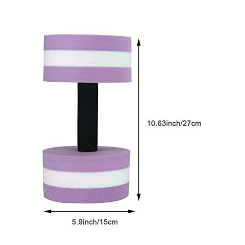 Water Dumbbells, Set of 2 Aquatic Exercise Dumbell, Water Aerobic ...