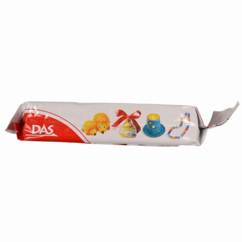 DAS Air-Hardening Modeling Clay, 1.1 Lb. Block, White Color 387000