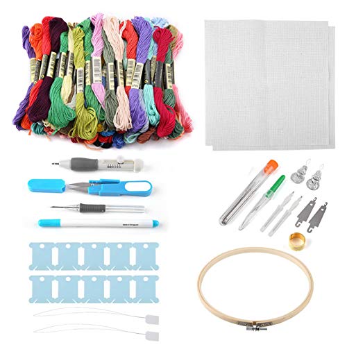 50 Color Sewing Kit, DIY Premium Sewing Supplies for Adult Knittin...