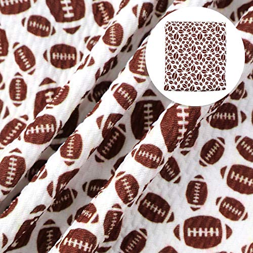 David Angie Football Bullet Textured Liverpool Fabric 4 Way Stretc...