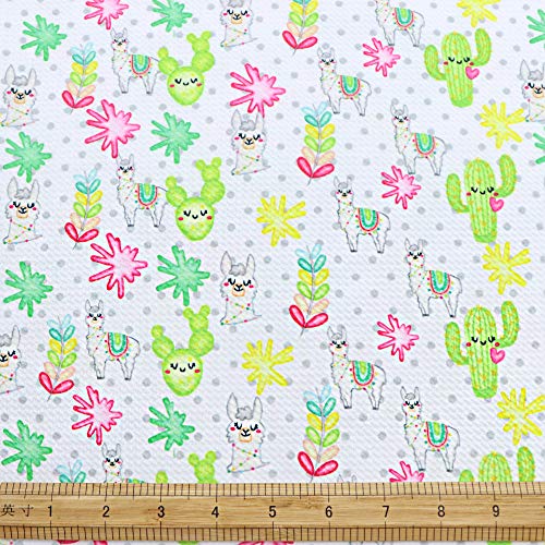 David Angie Cactus Sheep Pattern Bullet Textured Liverpool Fabric ...