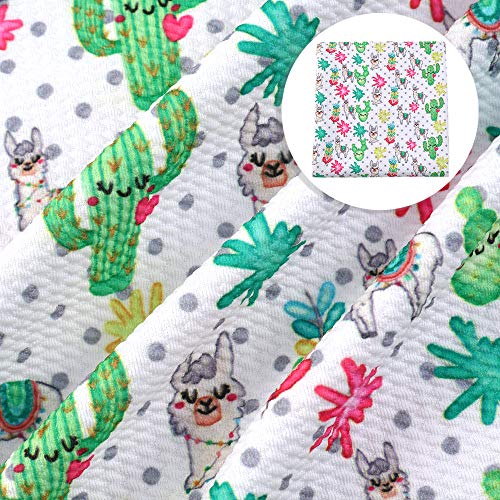 David Angie Cactus Sheep Pattern Bullet Textured Liverpool Fabric ...