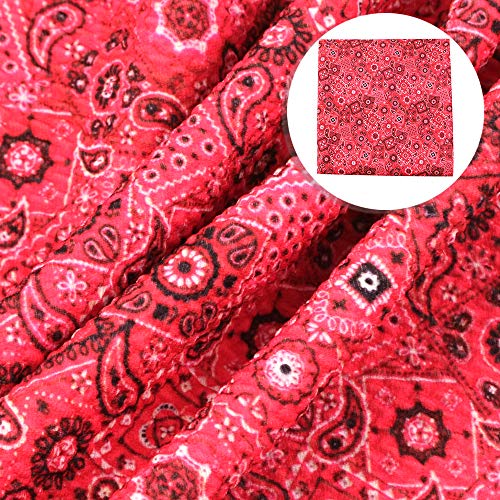 David Angie Paisley Pattern Bullet Textured Liverpool Fabric 4 Way...