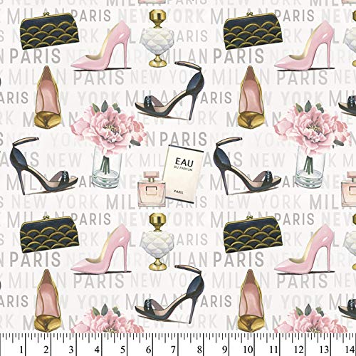 Glam Fashion Cotton Fabric by The Yard