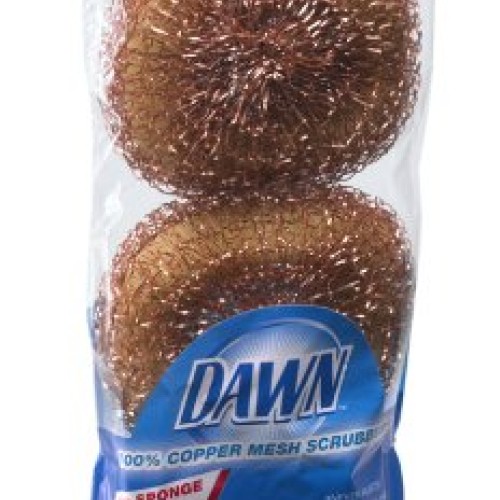 Dawn Copper Mesh Scrubbers, 9 Count