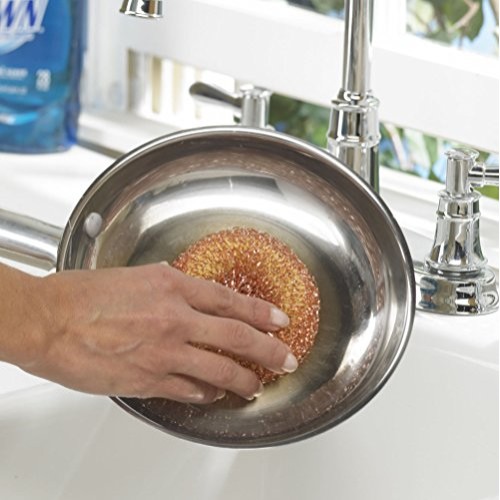 Dawn Copper Mesh Scrubbers, 9 Count