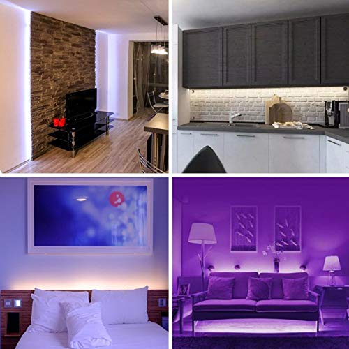DAYBETTER Led Strip Light Waterproof 600leds 32.8ft 10m Waterproof...