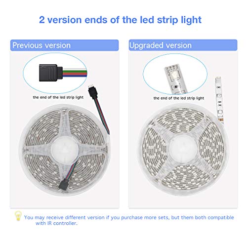 DAYBETTER Led Strip Lights 32.8ft Waterproof Flexible Tape Lights ...