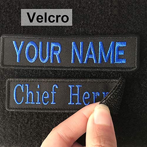 Embroidery Name Patches,2 Pieces Custom Personalized Military Tape...