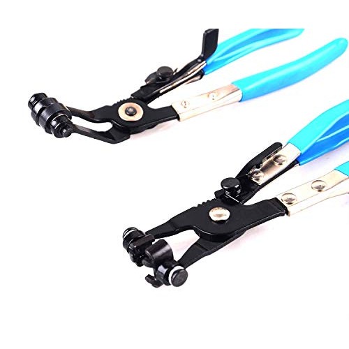 9pcs Wire Long Reach Hose Clamp Pliers Set Fuel Oil Water Hose Aut...
