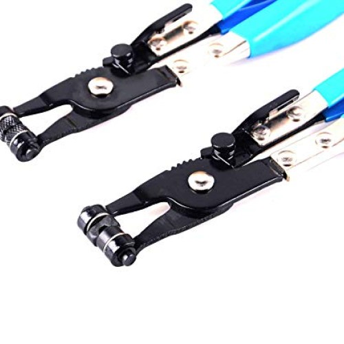 9pcs Wire Long Reach Hose Clamp Pliers Set Fuel Oil Water Hose Aut...