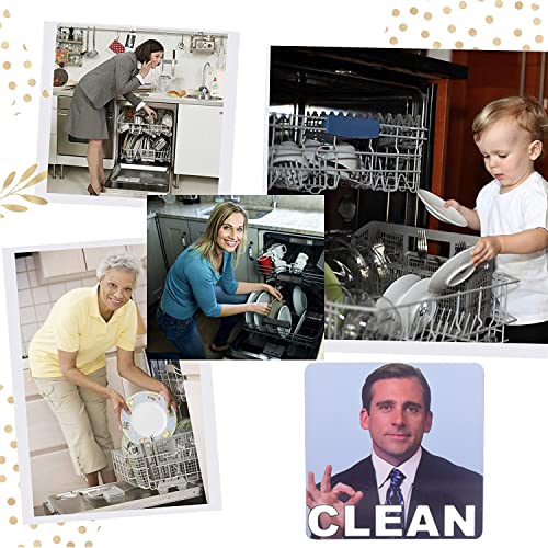 2 Pack Clean and Dirty Magnet，Dishwasher Magnet Clean Dirty Sign ...