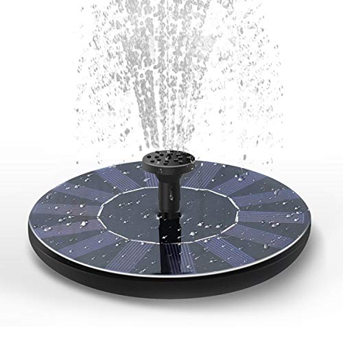 DDcafor Solar Fountain Water Pump for Bird Bath, New Upgraded Mini...