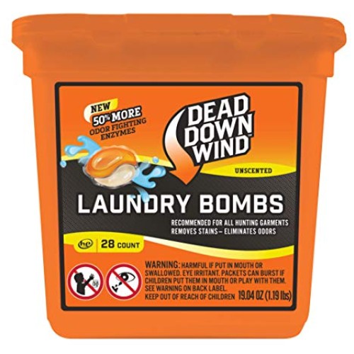 Dead Down Wind Laundry Bombs | 28 Count | Unscented | Laundry Dete...
