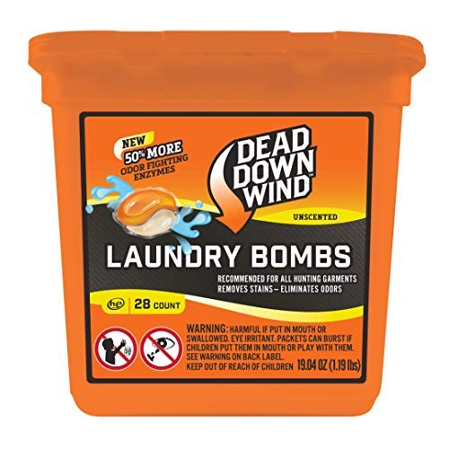 Dead Down Wind Laundry Bombs | 28 Count | Unscented | Laundry Dete...
