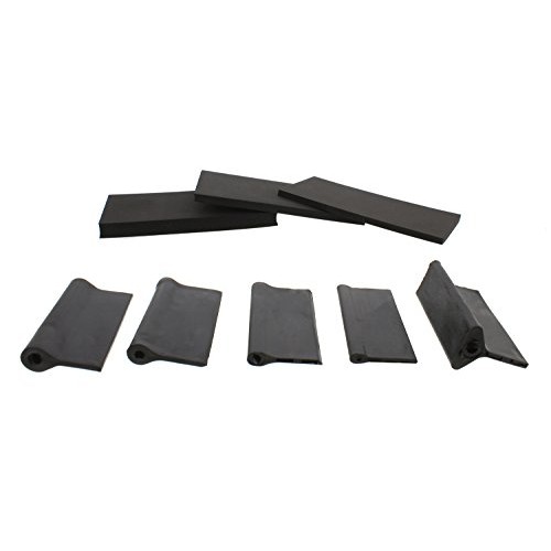 DCT Contour Detail Sanding Grip Pad Wedge Block 8-Pack Set - Flexi...