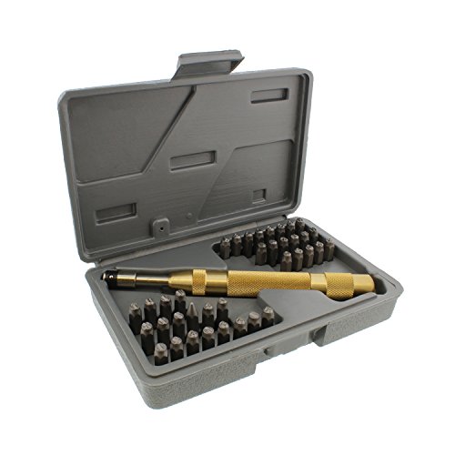 DCT Metal Stamping 37pc Tool Kit - Alphabet, Number, Symbol Stamps...