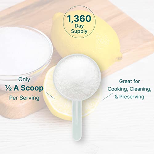 Citric Acid 6 Pounds | Fine Granular Powder, Food Grade, Bulk Supp...