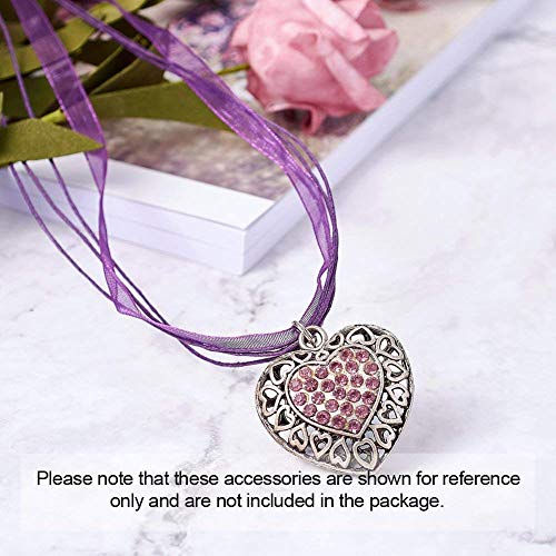Dealglad 100pcs Colorful Voile Organza Ribbon Waxed Cord String Ne...