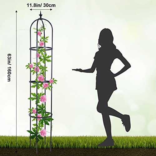 Trellis for Climbing Plants Outdoor, Deaunbr Garden Plant Support ...