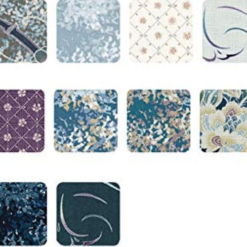 Moonlight Garden Quilt Fabric Charm Pack; 42-5 Inch Squares - R. K...