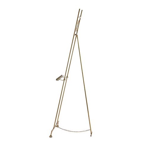 Deco 79 45840 Contemporary Elegant Metal Easel, 57H x 17L, Smoot...
