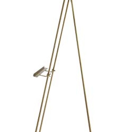 Deco 79 45840 Contemporary Elegant Metal Easel, 57H x 17L, Smoot...