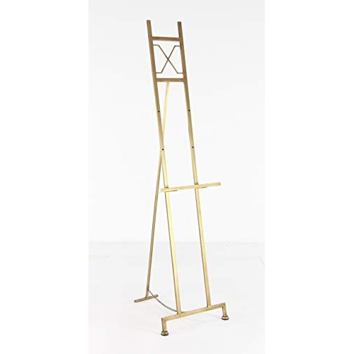 Deco 79 45840 Contemporary Elegant Metal Easel, 57H x 17L, Smoot...