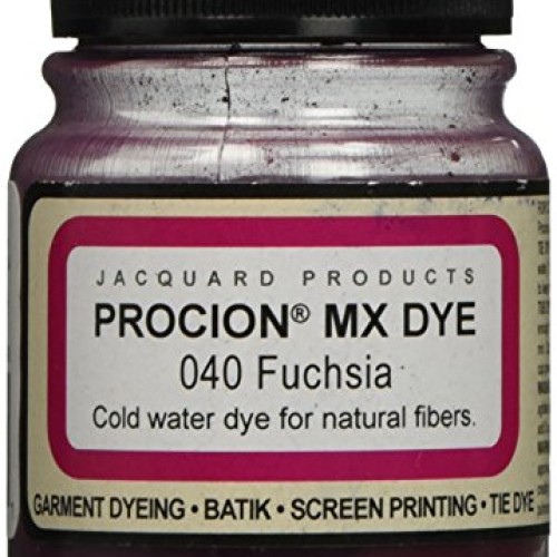 Deco Art Jacquard Procion Mx Dye, 2/3-Ounce, Fuchsia