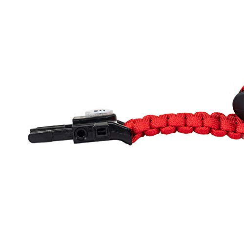 Deco Gear 2-Pack Tactical Emergency Bracelet with SOS LED Light Kn...