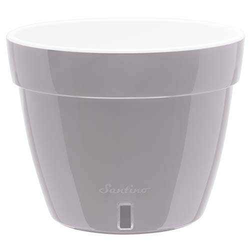 DecoPots - Self Watering Planter - Modern Flower Pot with Water Le...