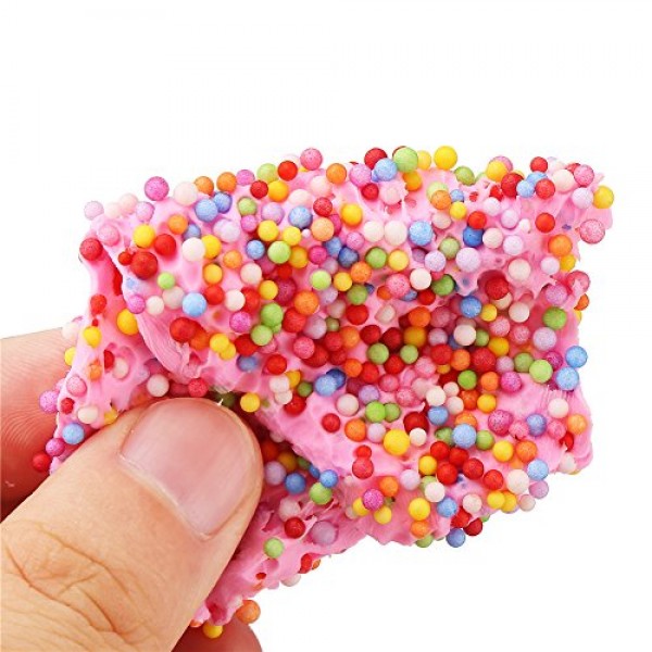 DECORA 80000 Pieces Styrofoam Balls Slime Supplies Colorful Foam B...