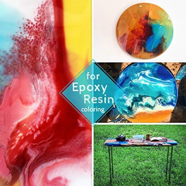 Mica Powder Pure 50 Color - Epoxy Resin Dye - Epoxy Resin Pigment,...