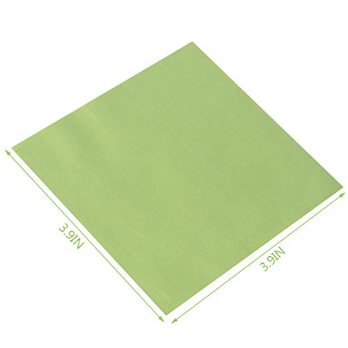 100 Pieces Cotton Fabric Muliti-Colors Fabric Bundles Sewing Solid...