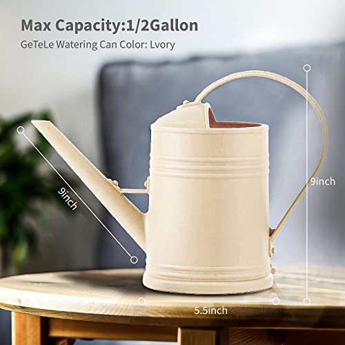 Decwxon Watering Can for Indoor Plants, Flower Watering Can with D...