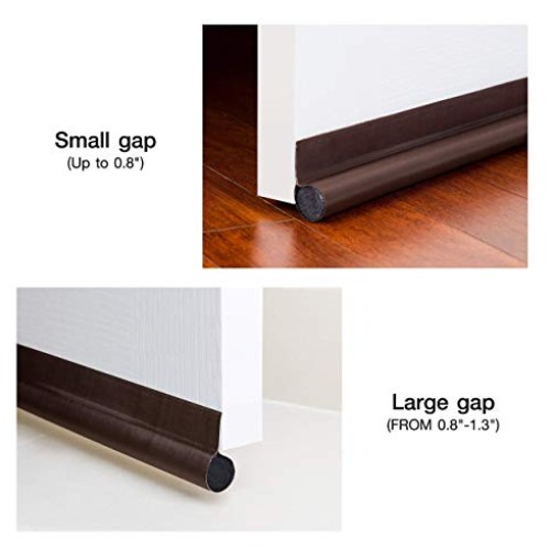 deeTOOL MAN Door Draft Stopper 36” : One Sided Door Insulator with...