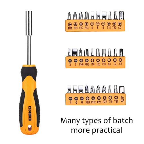 DEKOPRO 100 Piece Home Repair Tool Set,General Household Hand Tool...