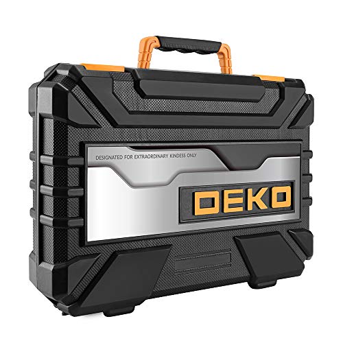 DEKOPRO 128 Piece Tool Set-General Household Hand Tool Kit, Auto R...