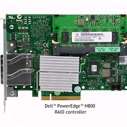 PERC H800 RAID Controller Card for Dell PowerEdge and PowerVault s...