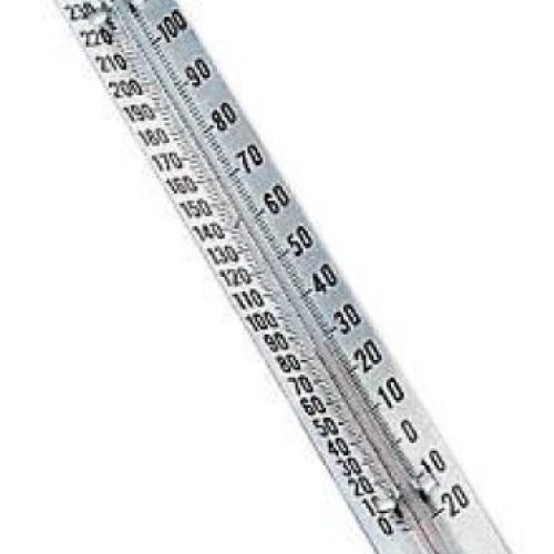 Delta Education V-Back Metal Thermometers, Fahrenheit/Celcius Dual...
