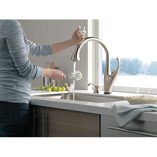 Delta Faucet Addison Single-Handle Touch Kitchen Sink Faucet with ...