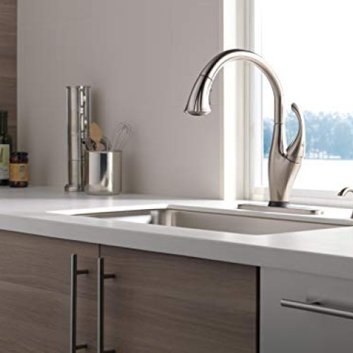 Delta Faucet Addison Single-Handle Touch Kitchen Sink Faucet with ...