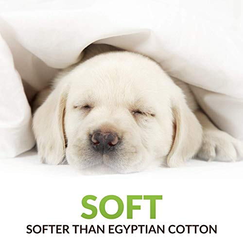 Silky Soft Split California King Bamboo Sheets for Adjustable beds...