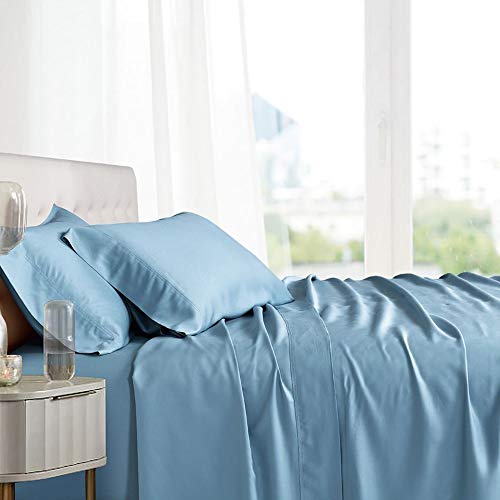 Silky Soft Split California King Bamboo Sheets for Adjustable beds...
