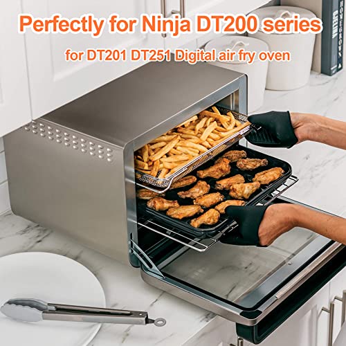 Air Fryer Oven Basket, Original Replacement Baking Trays for NINJA...